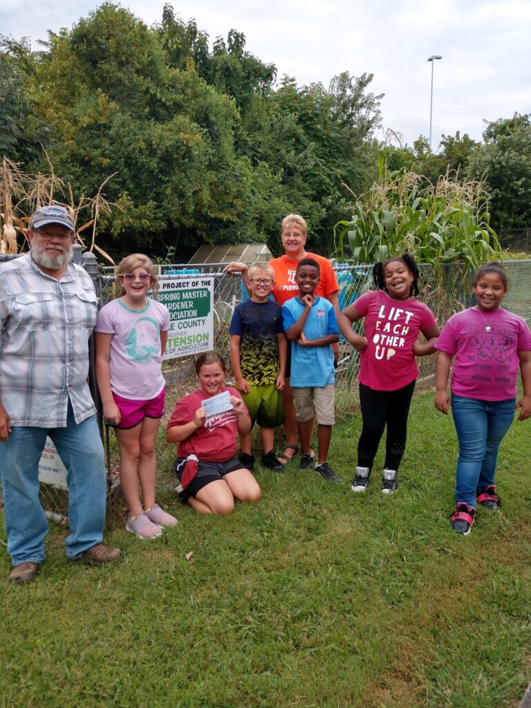 Youth and Volunteers at Boys and Girls Club