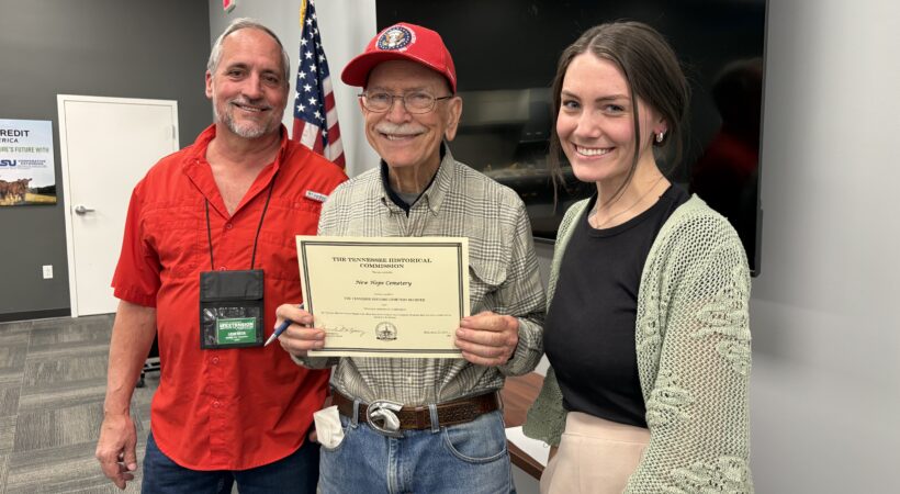 Master Gardeners Holding Certificate