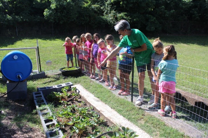 Youth and Volunteers at Boys and Girls Club