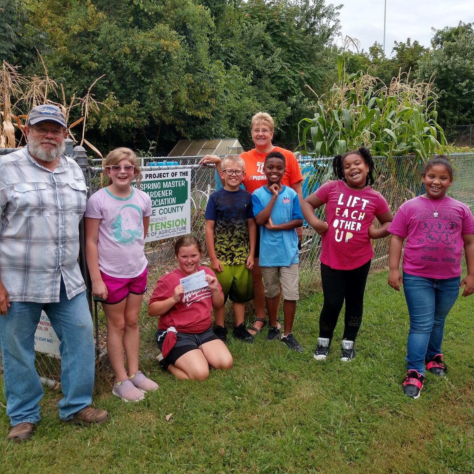 Volunteers and youth at Boys and Girls Club